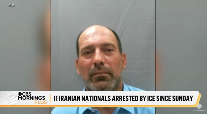 Iranians arrested mugshot